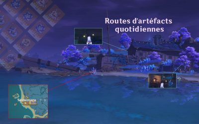 Routes d’artéfacts quotidiennes !