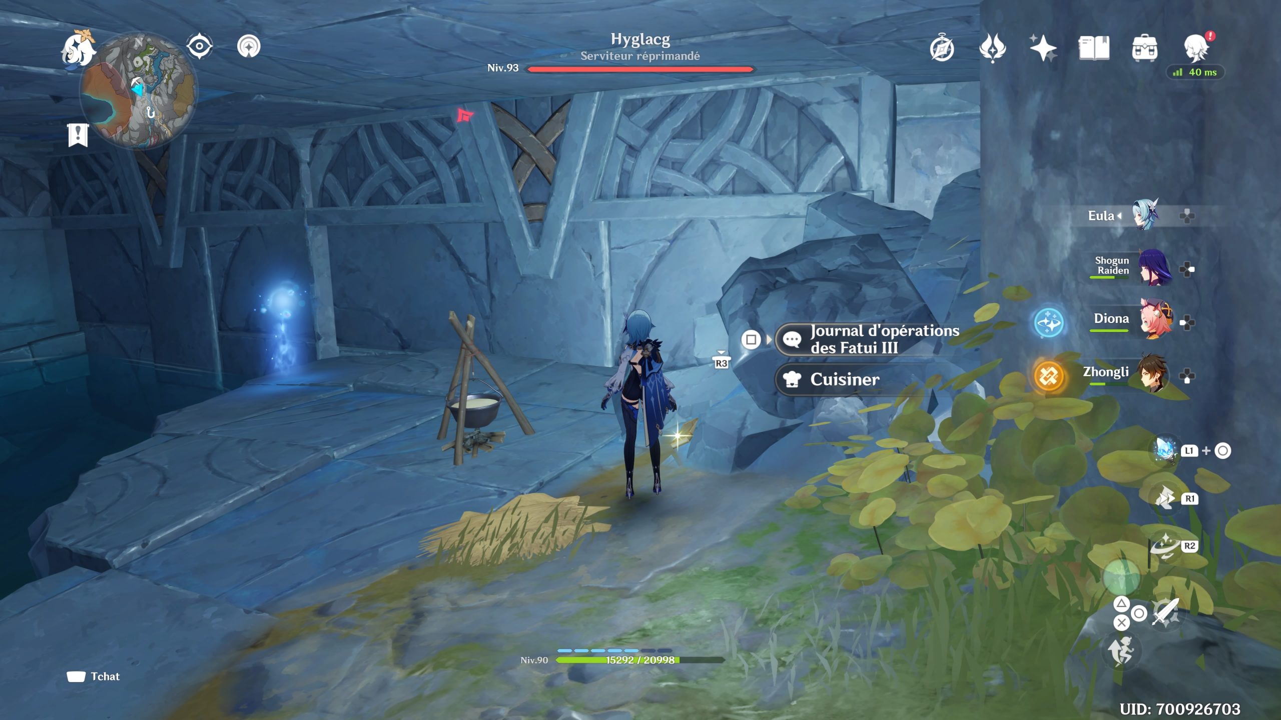 Quelques secrets dans les Mines souterraines du Gouffre Genshin Impact FR