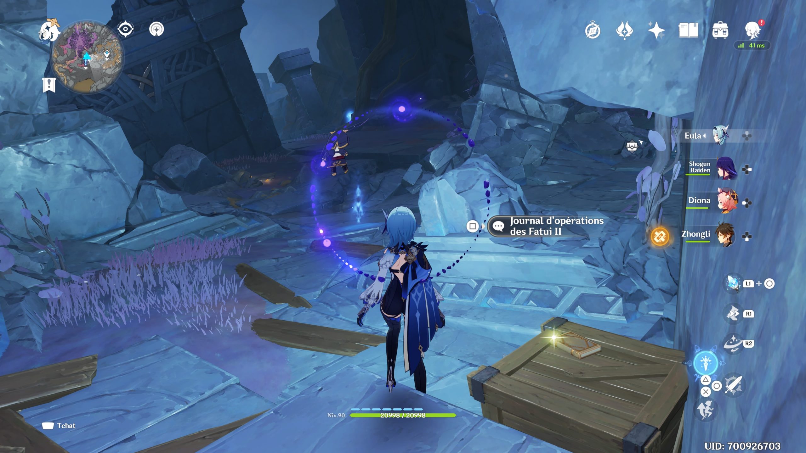 Quelques secrets dans les Mines souterraines du Gouffre Genshin Impact FR