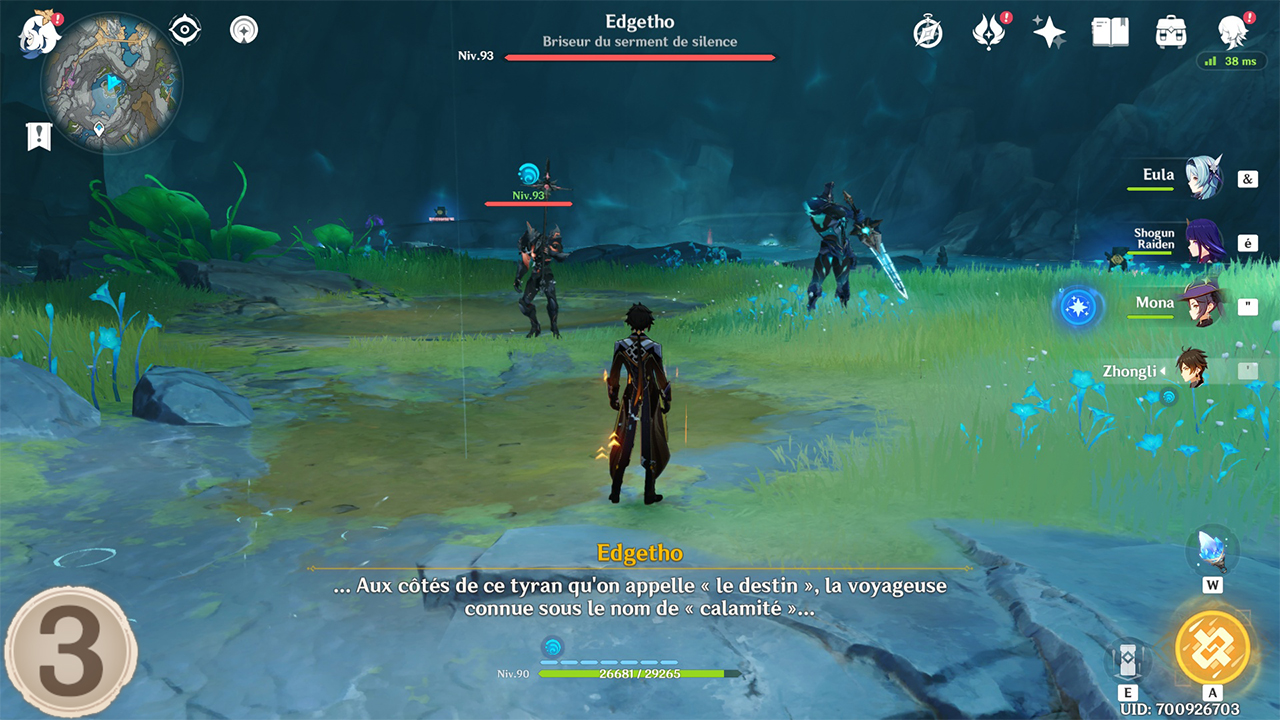 Le secret des Serpents noirs et les 9 orbes des profondeurs bleues Genshin Impact FR