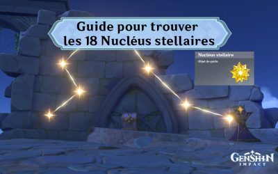 Exploration – Archipel de la Pomme dorée : Obtenir les 18 Nucléus stellaires