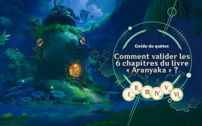 Comment valider les 6 chapitres du livre « Aranyaka » ?