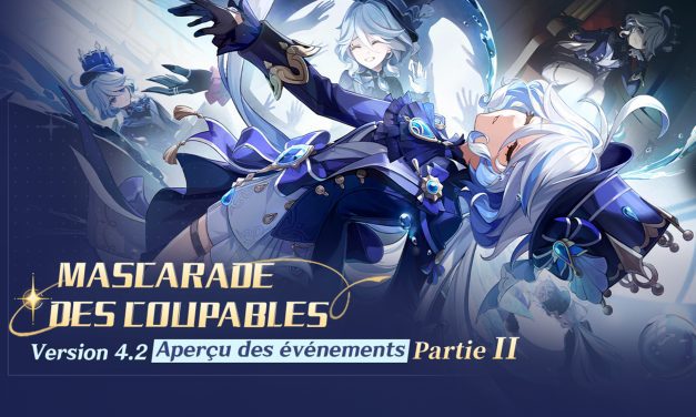 Liste et dates des événements de la 4.2 – Partie 2
