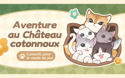 Guide de l’événement : « Aventure au Château cotonnoux »