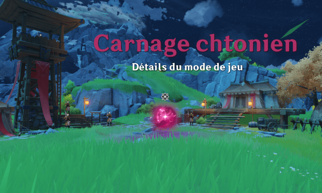 Carnage chtonien : Présentation et fonctionnement