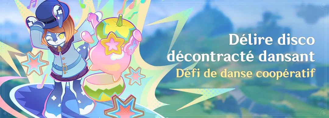 Événement « Délire disco décontracté dansant » : défi de danse coopératif Événement « Délire disco décontracté dansant » : défi de danse coopératif