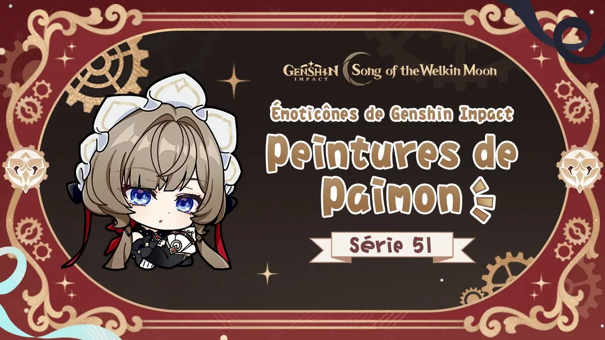 Les émoticônes Genshin Impact « Peintures de Paimon 51 » sont désormais disponibles !