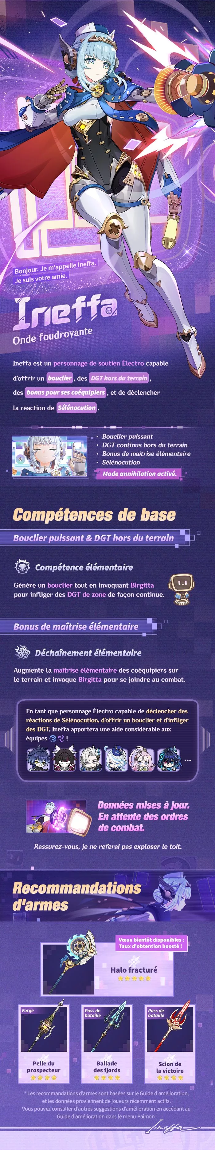 Bonjour, comment allez-vous ces derniers temps ? Avez-vous mangé ? | Ineffa : Dernières nouvelles