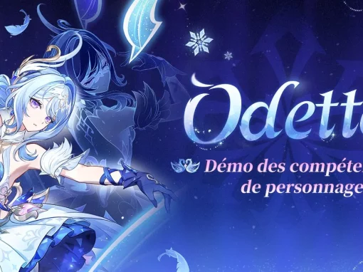 Démo des compétences de personnage – Odette · Neige tourbillonnante Démo des compétences de personnage – Odette · Neige tourbillonnante