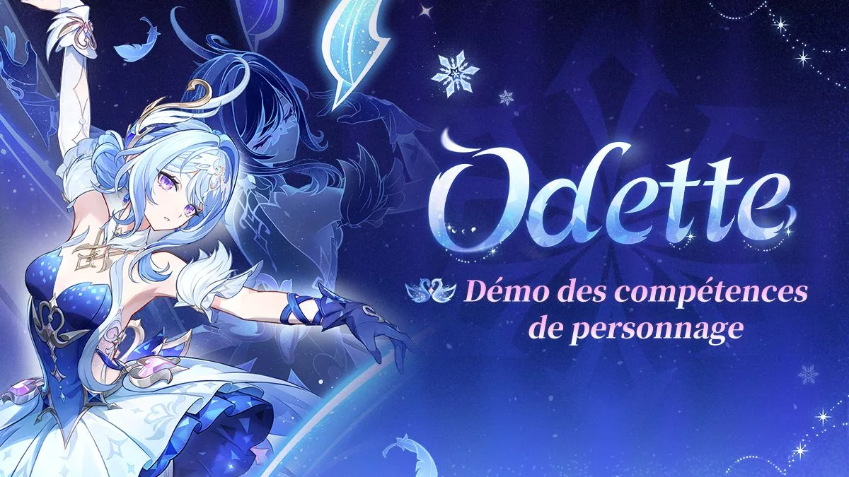 Démo des compétences de personnage – Odette · Neige tourbillonnante Démo des compétences de personnage – Odette · Neige tourbillonnante