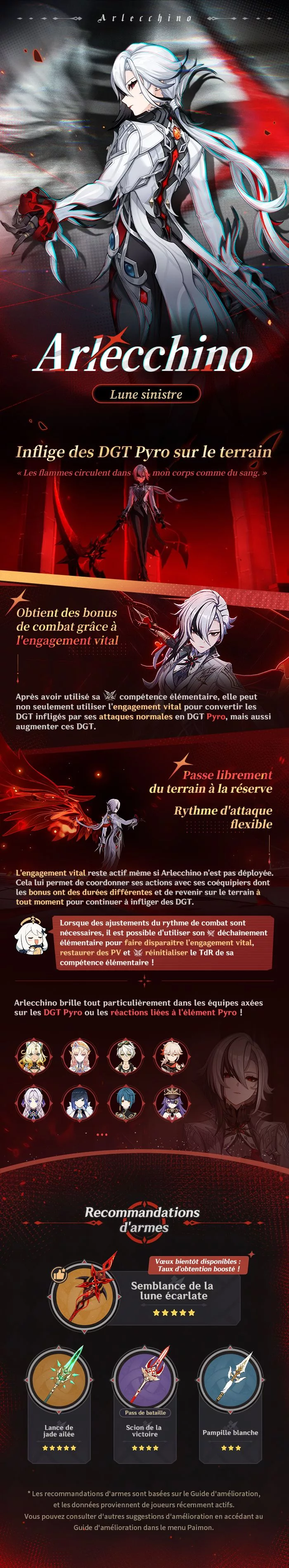 Des moments agréables... On se retrouve à Snezhnaya | Arlecchino : Dernières nouvelles