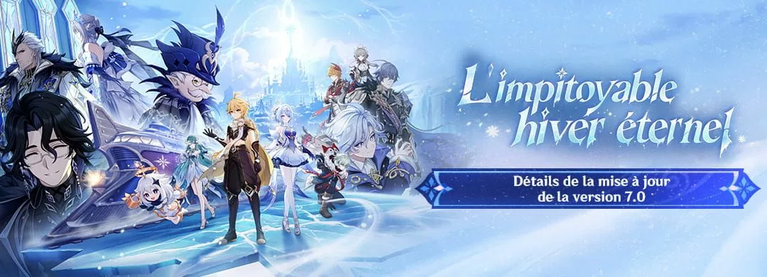 Détails de la mise à jour de version 7.0 « L'impitoyable hiver éternel »