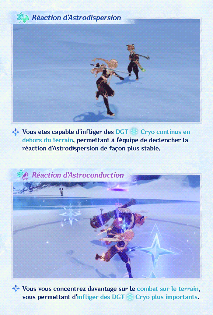 Entrez en résonance avec l'élément Cryo ! - Progressez dans la quête d'Archons pour obtenir une arme 5 étoiles