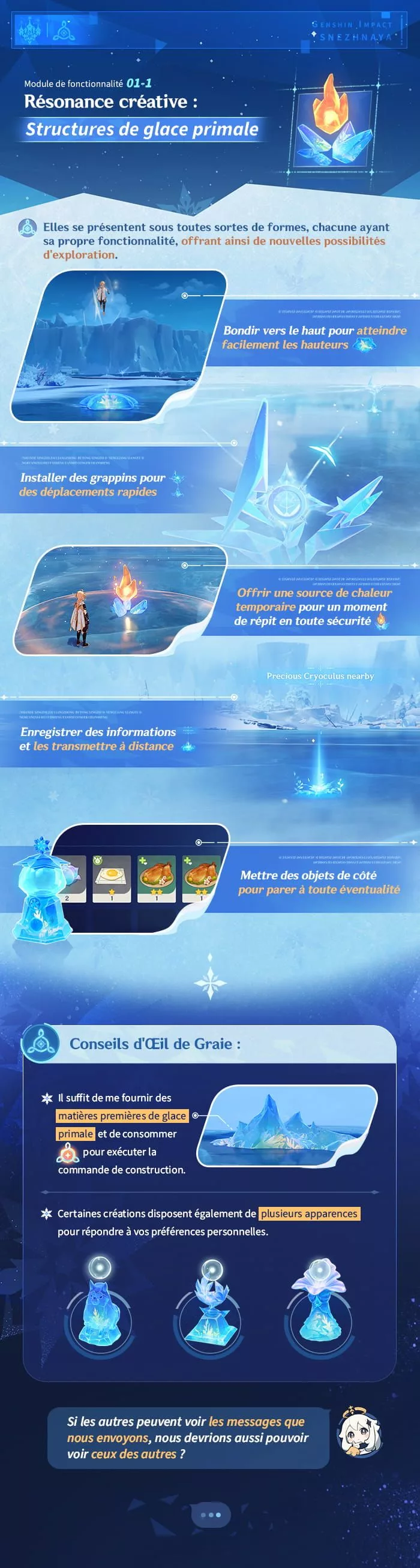 Guide d'aventure de Snezhnaya : Glace primale, trains et armes à feu