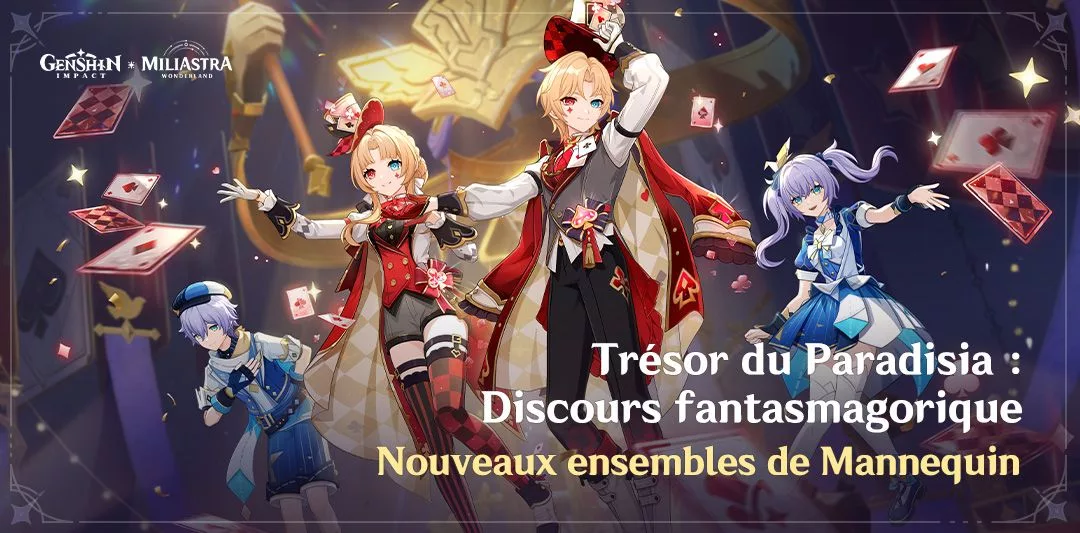 Nouveaux ensembles de Mannequin « Trésor du Paradisia : Discours fantasmagorique » Nouveaux ensembles de Mannequin « Trésor du Paradisia : Discours fantasmagorique »