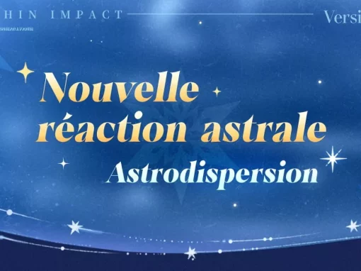 Nouvelle réaction astrale : Astrodispersion