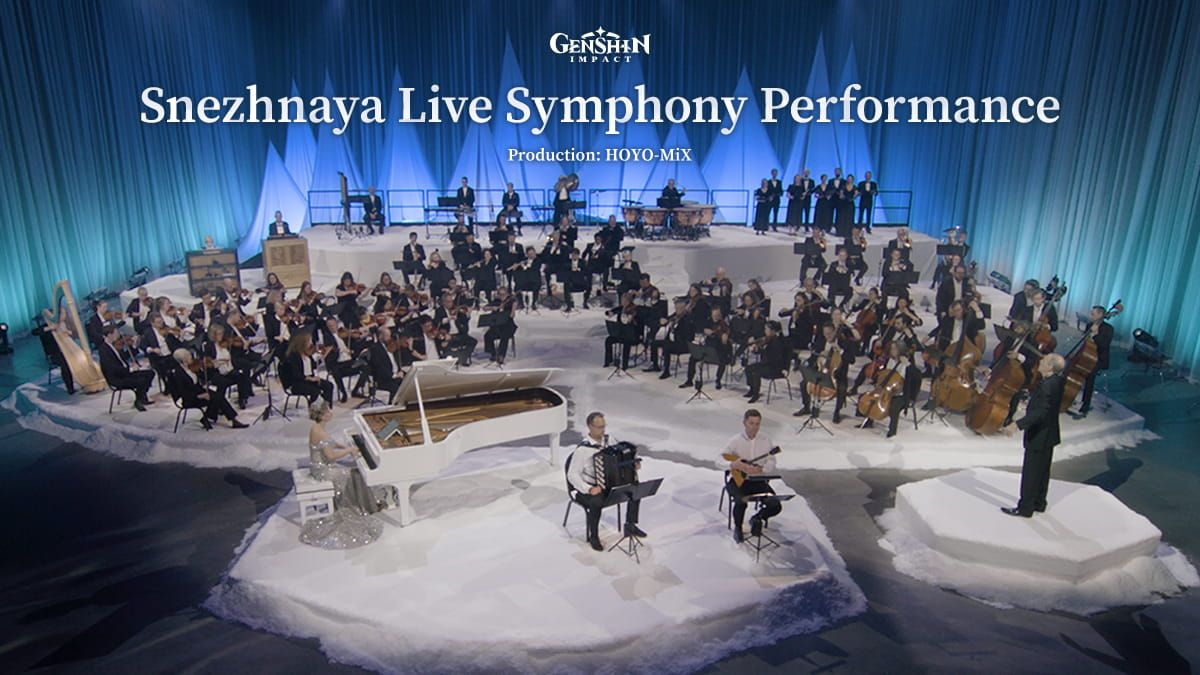 Performance de la symphonie de Snezhnaya de Genshin Impact Performance de la symphonie de Snezhnaya de Genshin Impact
