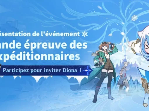 Présentation de l’événement « Grande épreuve des expéditionnaires » : Participez pour inviter Diona ! Présentation de l’événement « Grande épreuve des expéditionnaires » : Participez pour inviter Diona !