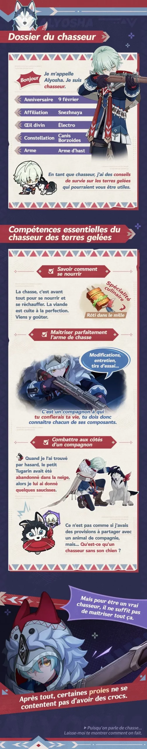 Présentation de personnage et démo des compétences – Alyosha · Limier au pas vif