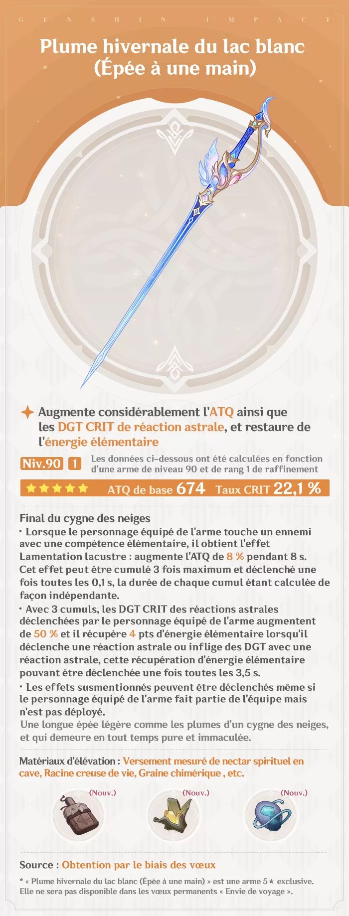 Présentation des nouvelles armes de la version 7.0 « L'impitoyable hiver éternel »