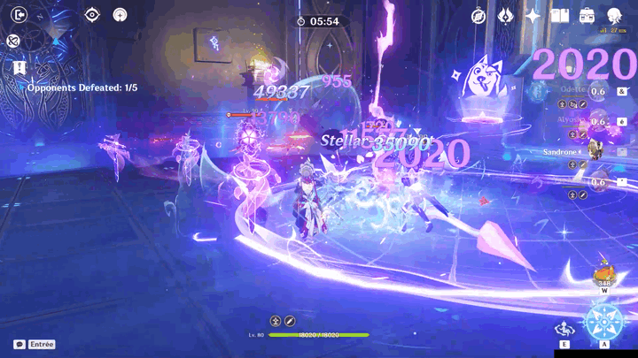 Sandrone AoE