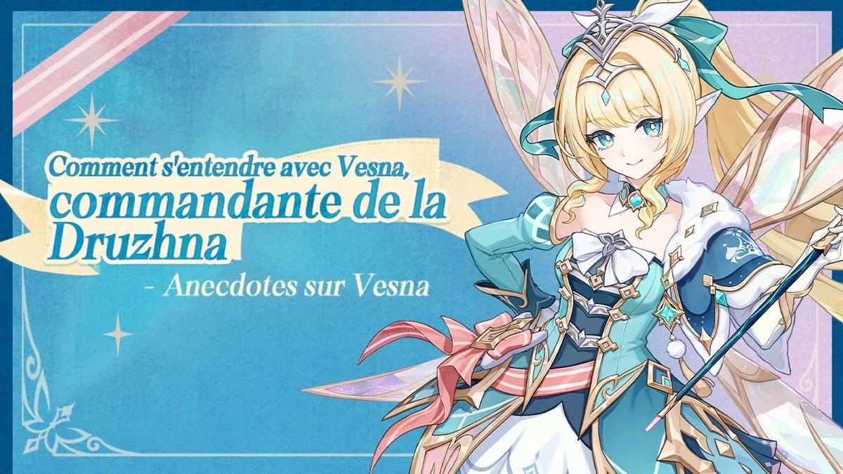 Comment s’entendre avec Vesna, commandante de la Druzhna : Anecdotes sur Vesna Comment s'entendre avec Vesna, commandante de la Druzhna : Anecdotes sur Vesna