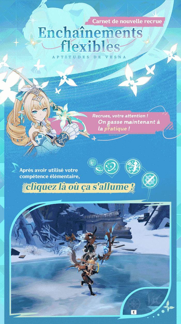 Démo des compétences de personnage – Vesna · Lame du festin nivéen