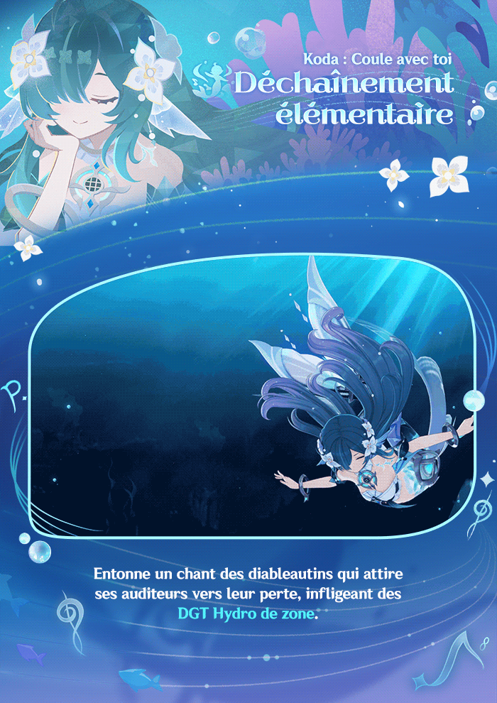 Démo des compétences de personnage – Vodyanitsa · Chant envoûtant de la sirène
