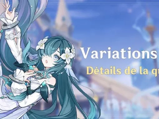 Détails de la quête du monde « Variations en amont » Détails de la quête du monde « Variations en amont »