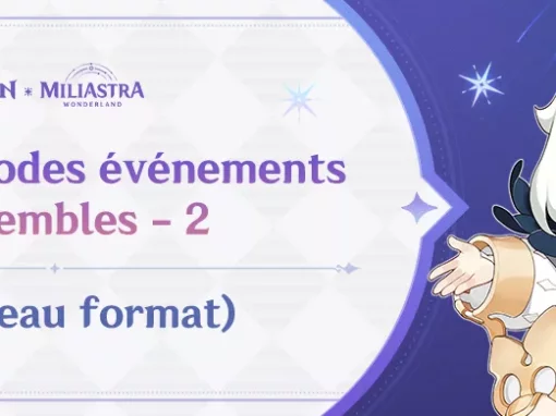 Détails des odes événements d’ensembles – 2 (Nouveau format) Détails des odes événements d’ensembles – 2 (Nouveau format)