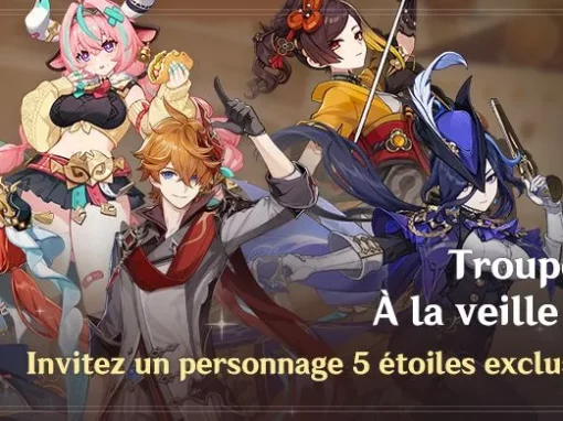Événement « Troupe de plateau : À la veille de l&rsquo;aventure » : invitez un personnage 5 étoiles exclusif de votre choix