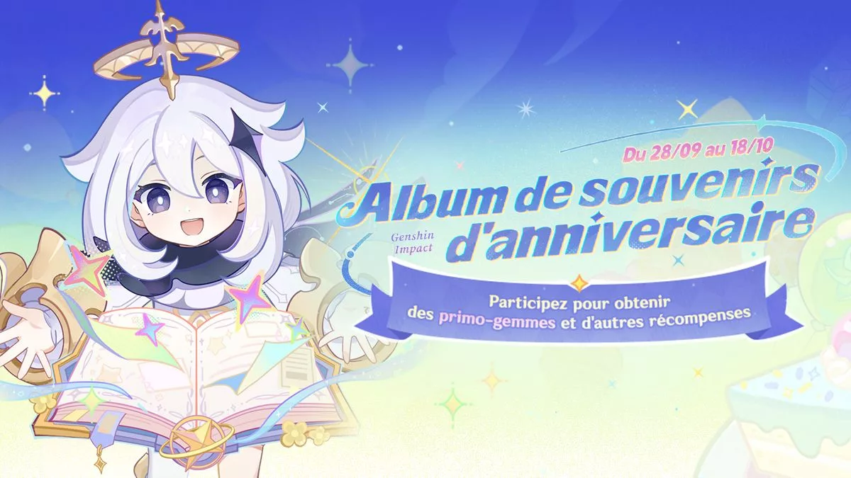 L’événement web « Album de souvenirs d’anniversaire » est disponible pour une durée limitée L'événement web « Album de souvenirs d'anniversaire » est disponible pour une durée limitée