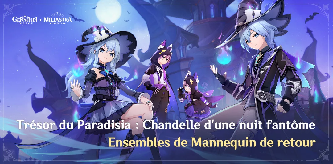 Nouveaux ensembles de Mannequin « Trésor du Paradisia : Chandelle d’une nuit fantôme » Nouveaux ensembles de Mannequin « Trésor du Paradisia : Chandelle d'une nuit fantôme »