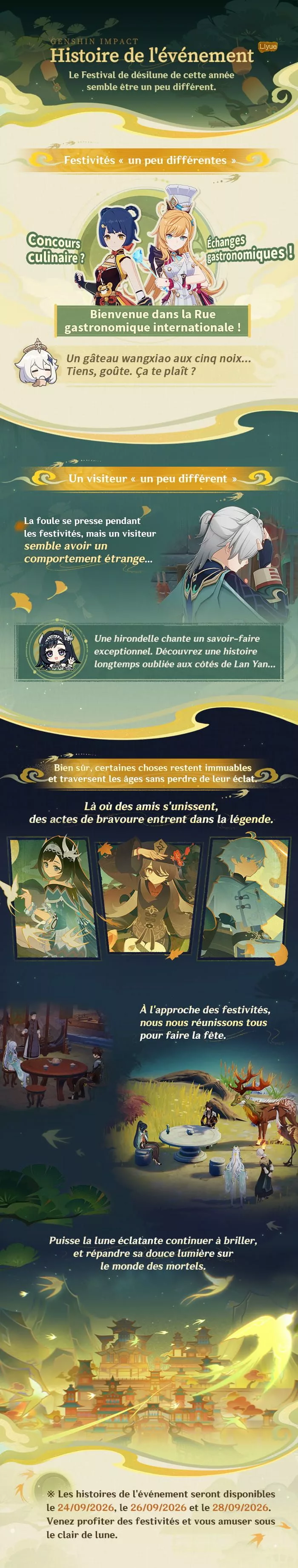 Présentation de l'événement « L'argentée à la poursuite de la lune » : Participez à l'événement pour obtenir une arme exclusive !
