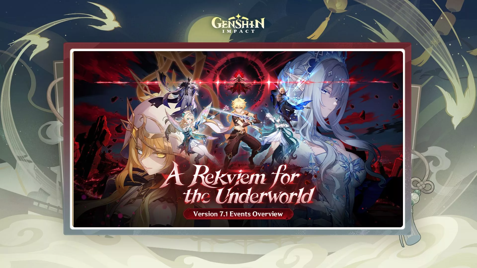 Résumé des événements de la version 7.1 de Genshin Impact « Un rekviem pour l'au-delà »