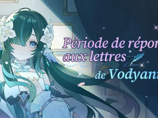 Vous avez reçu une réponse de Vodyanitsa