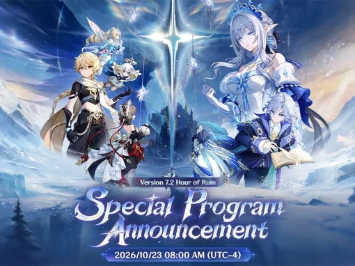 Annonce du programme spécial de la version 7.2 de Genshin Impact Annonce du programme spécial de la version 7.2 de Genshin Impact