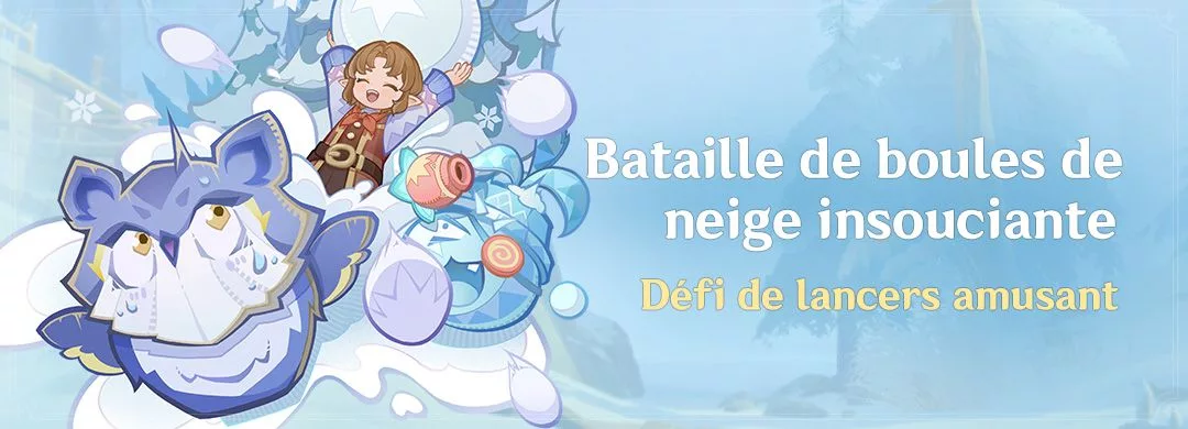 Événement « Bataille de boules de neige insouciante » : défi de lancers amusant Événement « Bataille de boules de neige insouciante » : défi de lancers amusant
