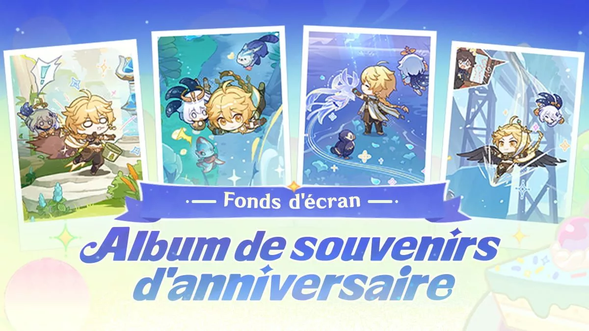 [Fonds d'écran] « Album de souvenirs d'anniversaire » : Revivez les moments forts de votre aventure avec votre meilleure amie !
