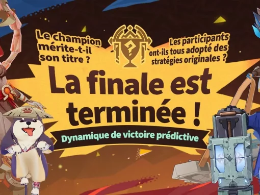 La finale est terminée ! Le champion mérite-t-il son titre ? Les participants ont-ils tous adopté des stratégies originales ?